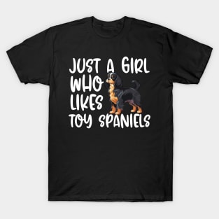 Just A Girl Who Likes Toy Spaniels T-Shirt